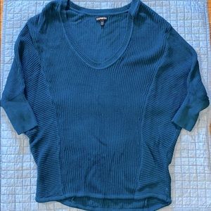 EXPRESS | Blue Oversized Sweater